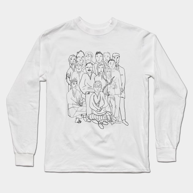 Main Street Mythology Pantheon Long Sleeve T-Shirt by newtonsdarkroom